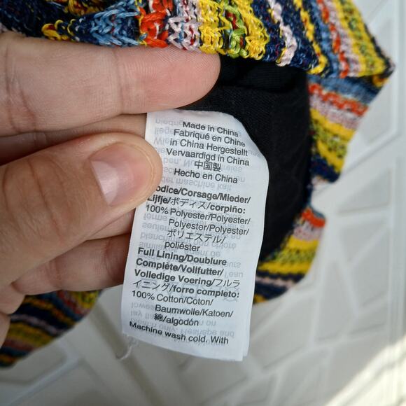 Texture & Thread Madewell Crochet High Neck Top Womens SM Boho Hippie Minimalist - Picture 5 of 10